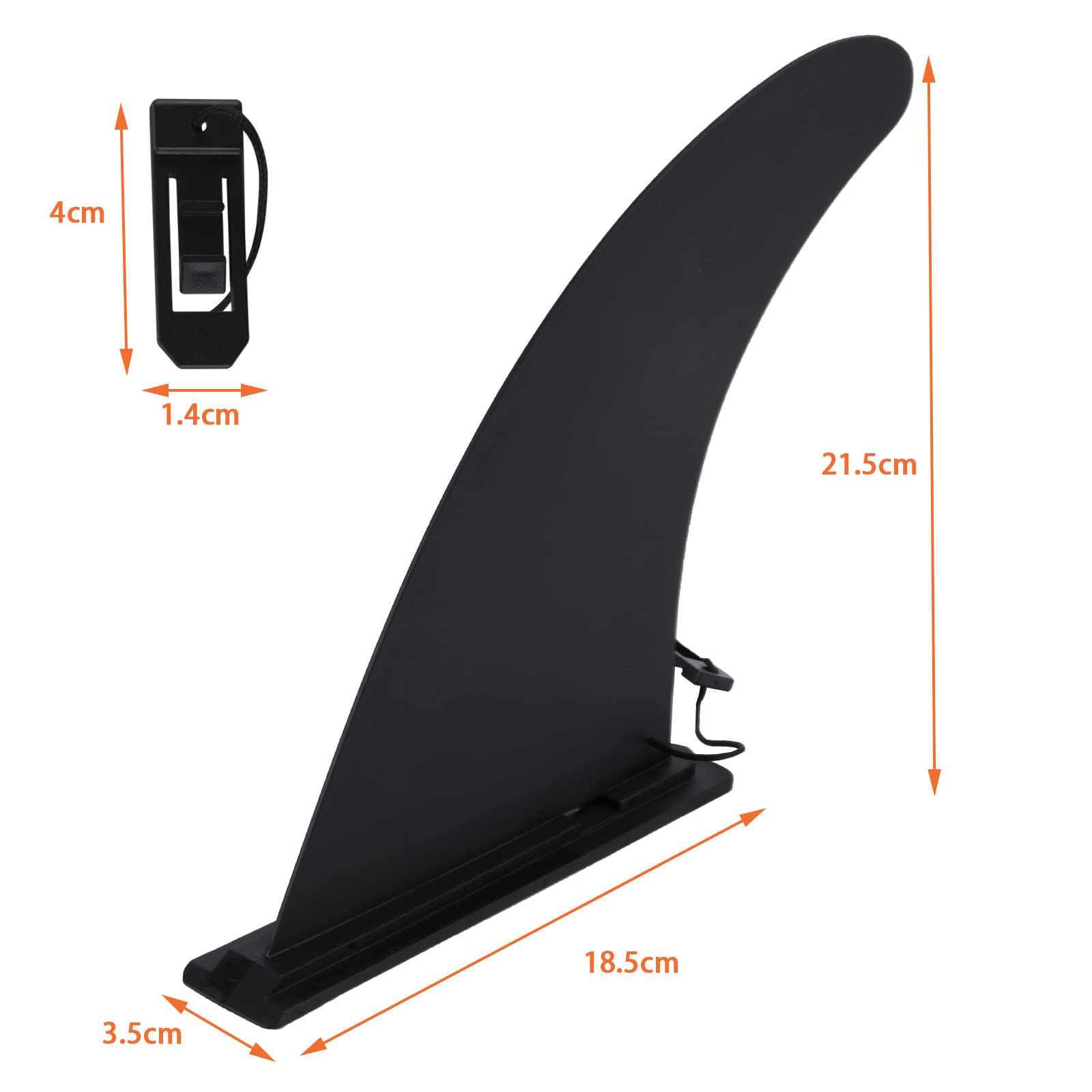 Surfboard Finne, Surfbrett Finne Wasserabscheider, Flossen Ersatz Zubehör Geeignet für Surfbretter, Paddle Board, Kanu