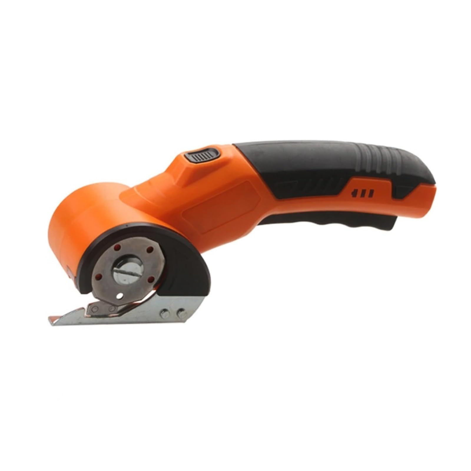 Elektrische Lithium-Schere, Schnelles Schneiden Von Stoff Und Leder, Schneidemaschine For, Teppich, Schere, Kartonschneider MüHelos Und Leistungsstark(Orange)
