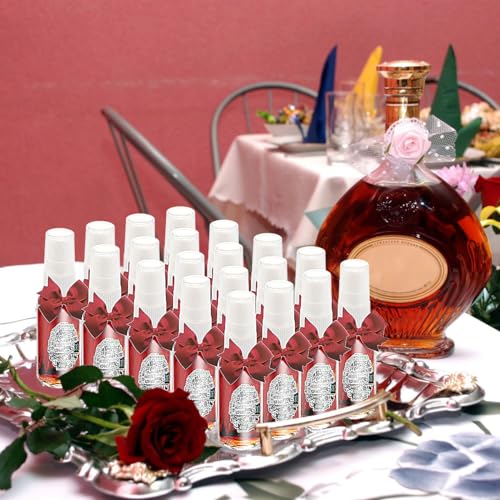DKBT 25 Stk Sprühflaschen Kleine 50ml Spray Bottle Mini Zerstäuber Sprühflasche zum Befüllen Plastik Wasser Sprühflasche Leer Spritzflasche für Alkohol Körperpflege Flüssigkeit Kosmetik Parfüm