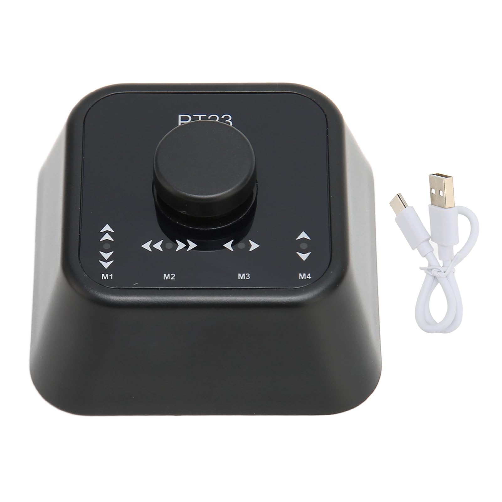 Page Bluetooth Pieno di Svolta, Pagina Wireless Turner Ricaricabile Ricaricabile Multimedia Controller Switch Pagina Piede del Piede per Telefono Tablet (BLACK)