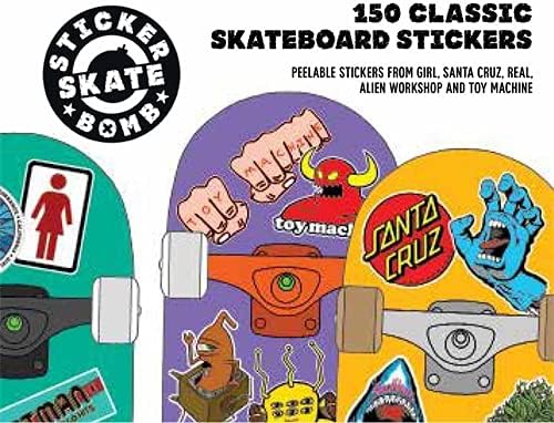 Stickerbomb Skateboard: 150 Classic Skateboard Stickers
