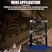 NYXOVA Coil Spring Compressor Tool, Heavy Duty Macpherson Strut Spring Compressor Tool,Ultra-Rugged Strut Spring Compressor Tool with Safety Guard,2200lb Capacity 11in Jaw Opening