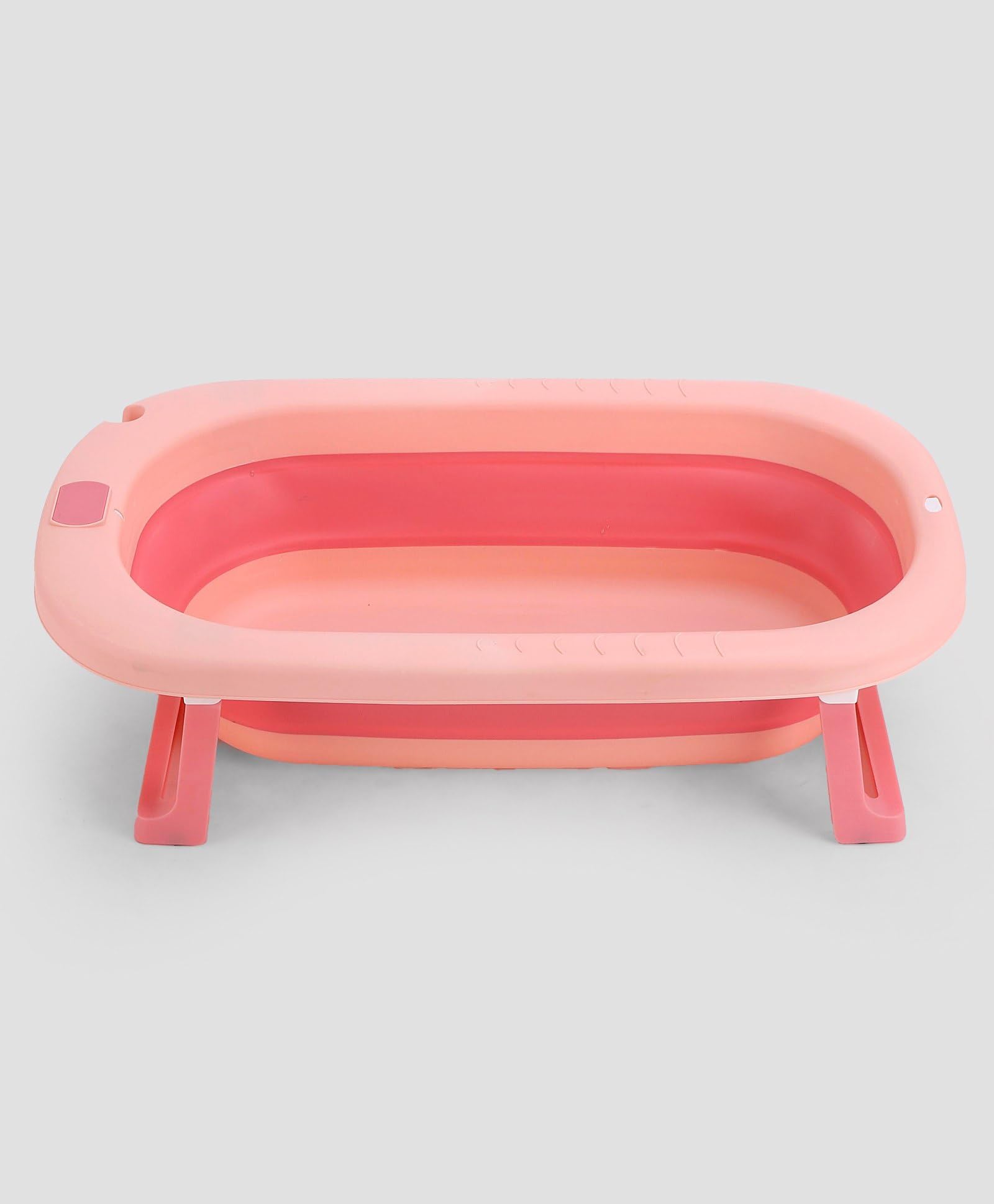 MUMMAMIA Advanced Cocoon Silicone Folding Baby Bath Tub & Bath Pillow Combo (0-5 Years) Blue