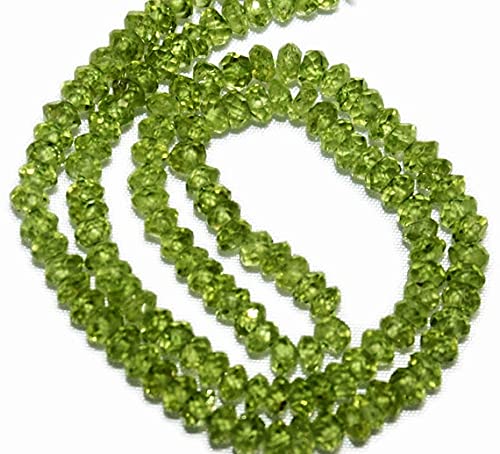 Péridot véritable LKBEADS en perles facettées pour des bijoux chargés d'émotions