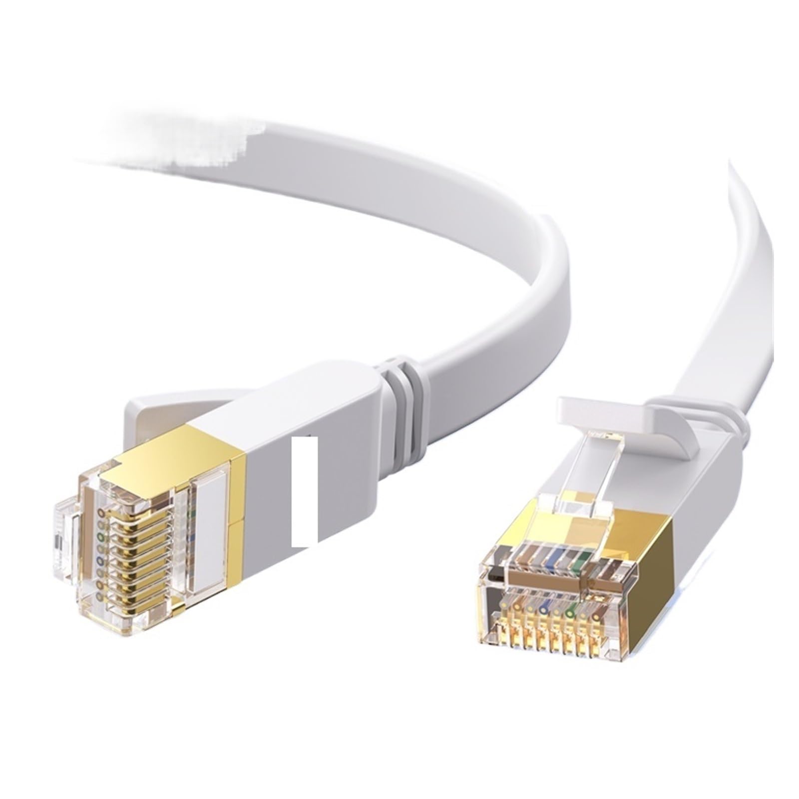 Kabel Cat7 10 Gb/s RJ45 Lan płaski Gigabit kabel sieciowy do routera stacjonarnego PS5