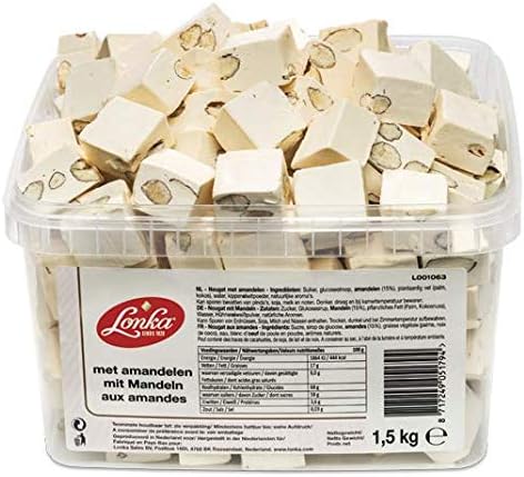 Nougat with Almonds (1.5kg tub)