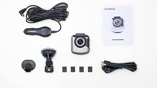 Miniatura 2 de UltraDash Dash Cam, soporte de carga magnética, sensor de imagen nocturna HDR de alta gama, lente gran angular de 6 capas de vidrio F1.8 de 140