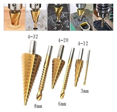 Set de Brocas Escalonadas ME18F 6 piezas miniatura 4