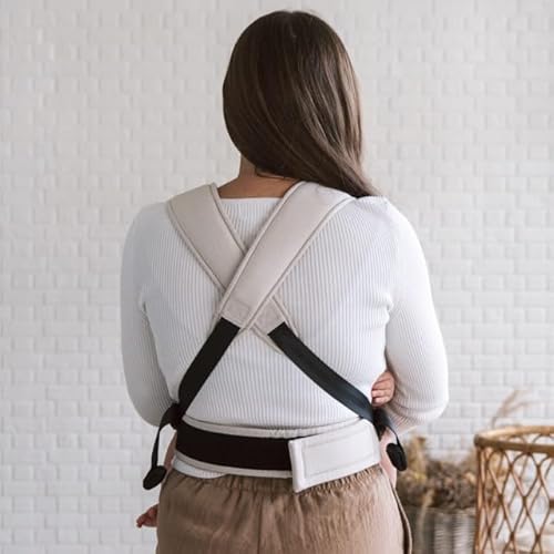 ROOKIE Babytrage Konnekt - Bequem u. super anpassbar - Bauchtrage u. Rückentrage für Neugeborene ab Geburt - Design Baby Trage aus weicher Bio-Baumwolle – Bild 4