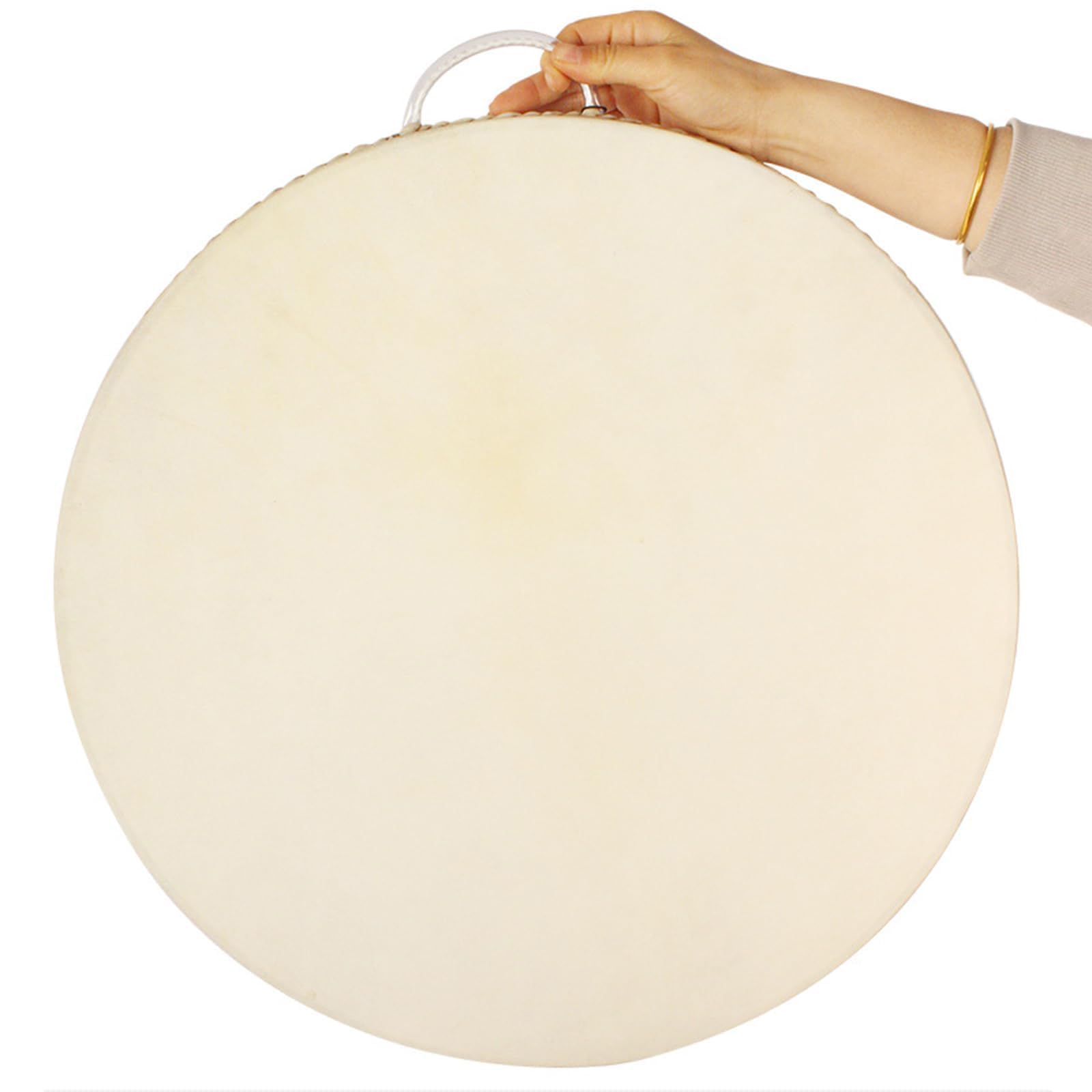 Ocean Drum - Strumento a percussione etnico da 30,5 cm, 40,6 cm, 50,8 cm, per guarigione del suono, tamburo ondulato a doppia faccia in pelle di capra, suono lenitivo, per rilassarsi, meditazione