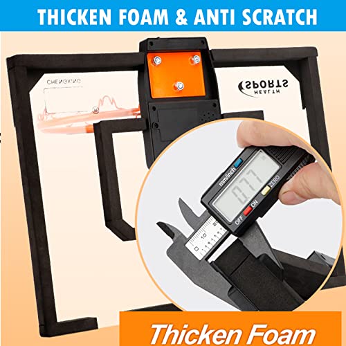 Indoor Count Basketball Hoop Set For Kids Adults, Electronic Scoreboard Over The Door Basketball Hoop With Counting, Sport Accessory Gifts With 3 Replacement Balls For School Office Home Room Pool #TOP7