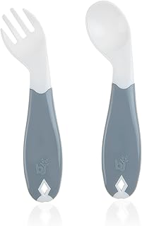 BABYJEM AÇILI MAMA KAŞIK ÇATAL TAKIMI BEYAZ