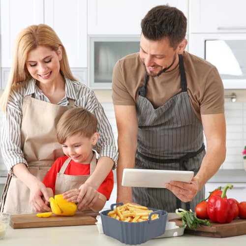Image of LYHOLKEER Silicone Air Fryer Liners for 1.5-2.6 qt Mini Air Fryer