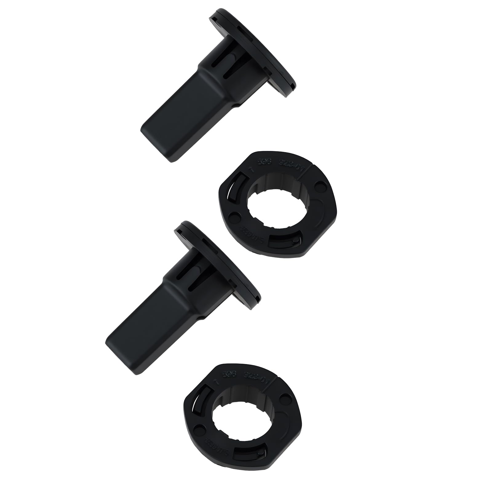 2 set di staffe per boccola radiatore superiore per auto 17117596922 17117596923 compatibile con BMW 328i 2012-2015