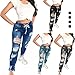 KUNMI Women High Waist Skinny Stretch Ripped Jeans Destroyed Denim Pants Plus Size Dark Blue