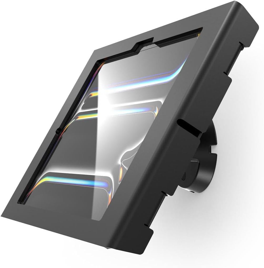 Compulocks iPad Pro M4 11 (2024) Apex Enclosure Tilting Wall Mount, W129144558 (Enclosure Tilting Wall Mount - Black)