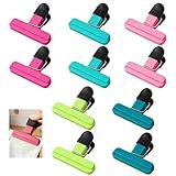 10 Piezas Clip para Bolsas de Alimentos, Clips de Sellado de Plástico Pinzas...