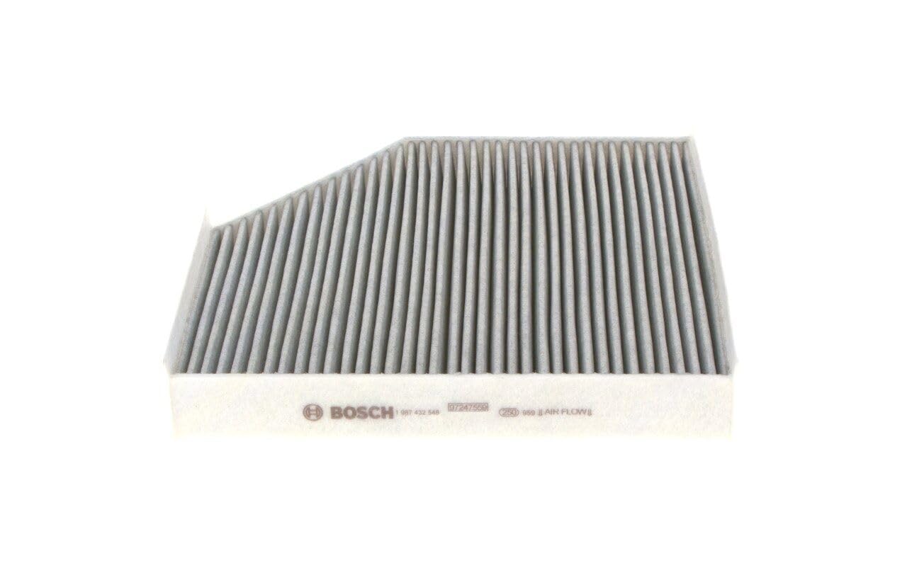 Bosch R2548 Activated Carbon Cabin Filter, Replacement Filter - Against Unpleasant Smells, Pollen and Dust for Cleaner Air Inside the Vehicle