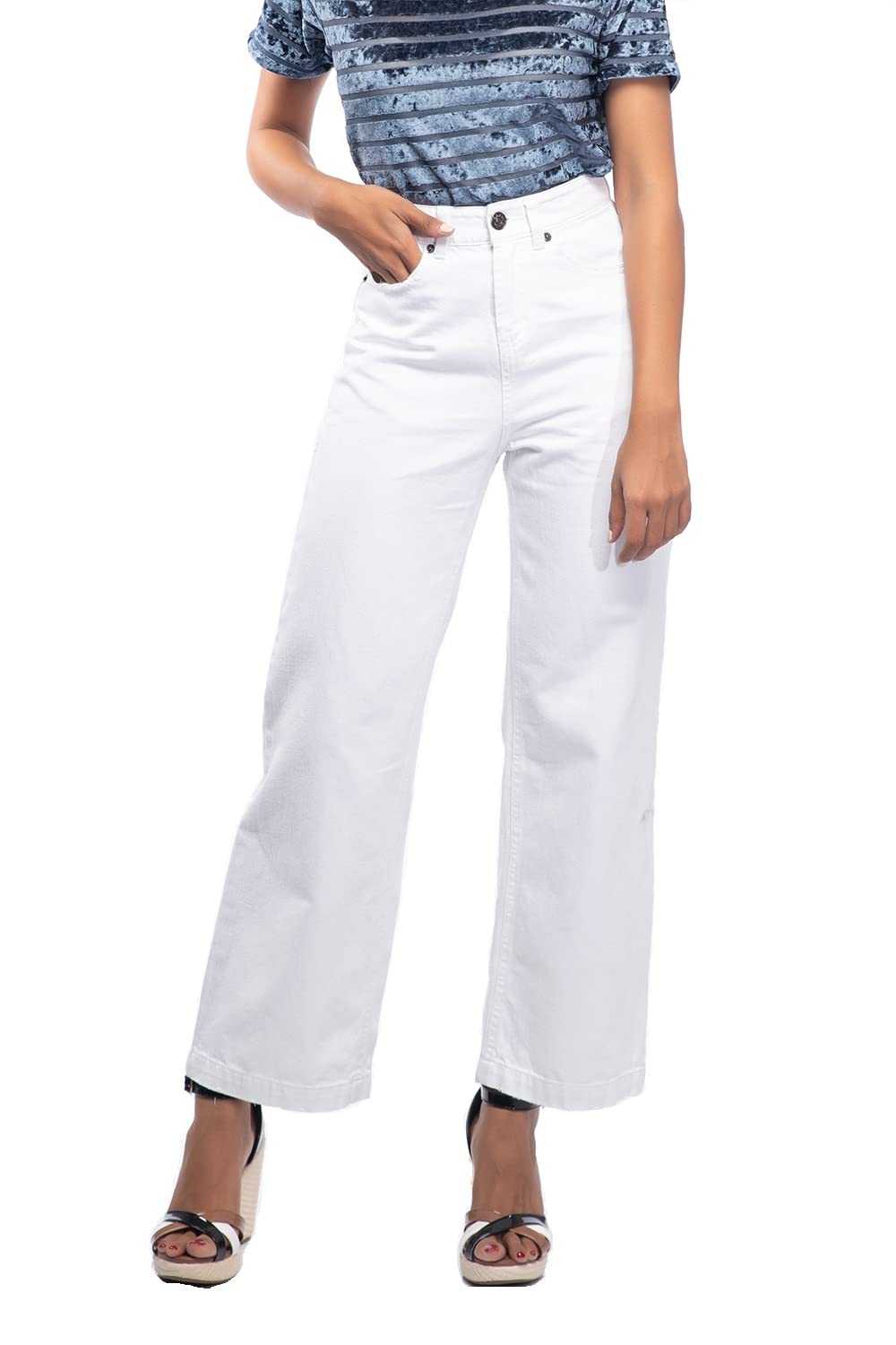 SISNEY Women's Loose Fit Denim Jeans