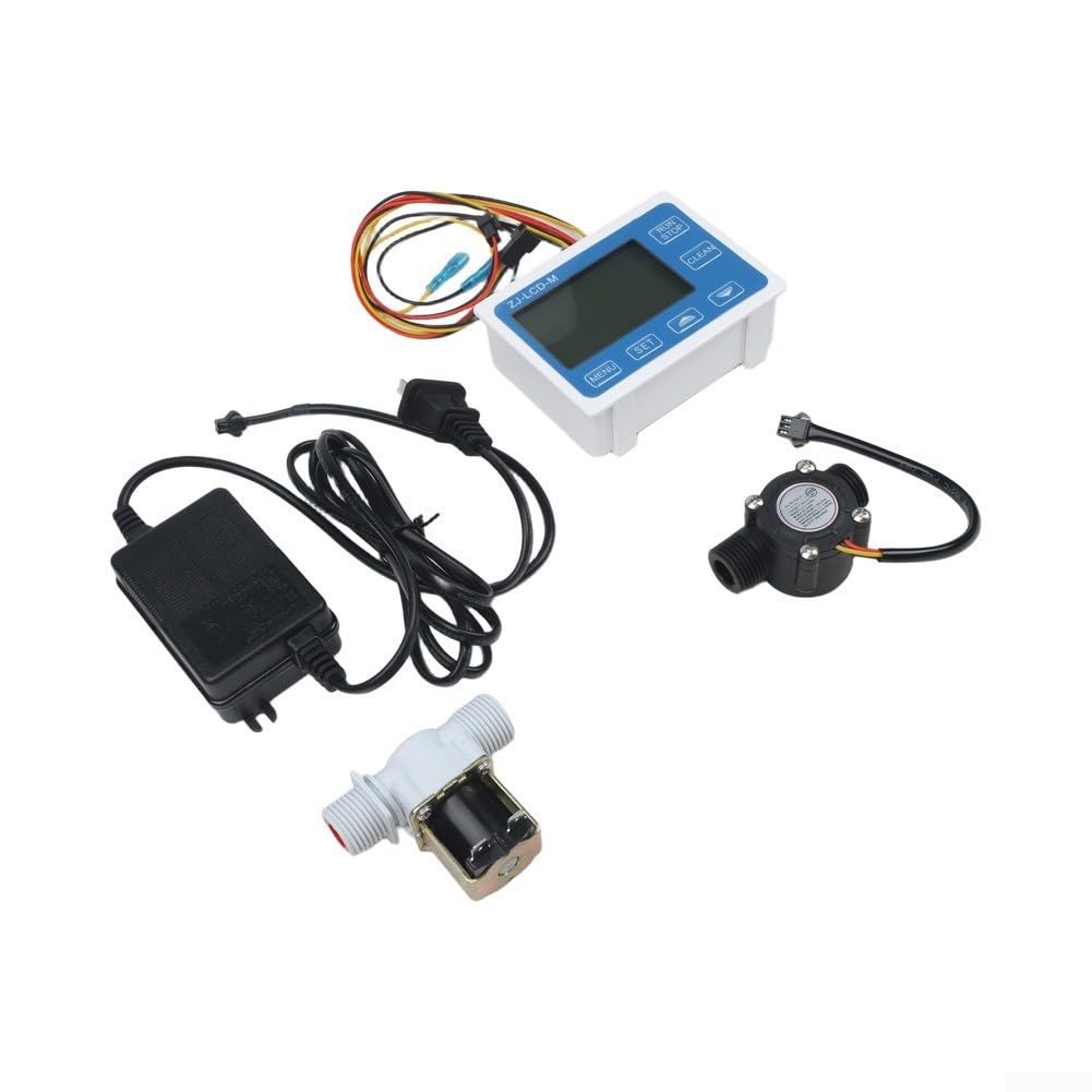 Contador de Agua Digital 0.1-9999L Control Cuantitativo