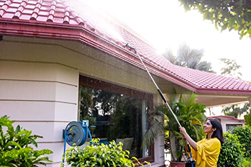 Image of Zephyr Heavy-Duty Auto-Retractable Water /Garden Hose Reel (Industrial-Grade) Made in India