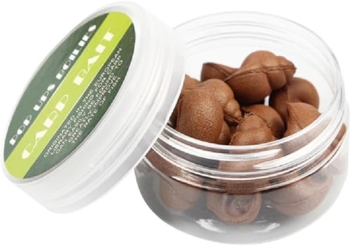 Ciwanning 15Pcs Fishing Lures Hair Rig Tackle Boilies Floating Baits Soft Baits Artifical River Snails Field Snails Shape Baits