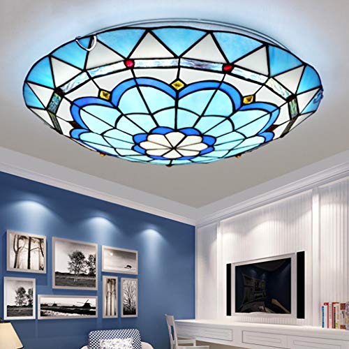 Plafonnier Tiffany pour changer d'ambiance lumineuse facilement