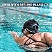 Waterproof Delphin v1.0 Smart Player Bundle for Swimming - Compatible with Audible, Spotify, and More! (16GB, Swimbuds Sport)