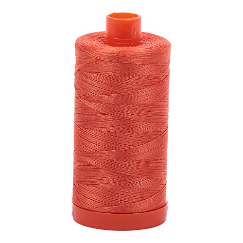 Hilo de Algodón Aurifil 1422yds Naranja Polvoriento miniatura 1