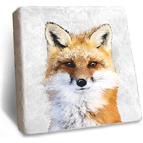 Single Coasters - Rustic Marble Coasters by Stone Rebellion (Fox)