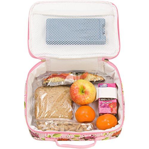 Image of Wildkin Kids Insulated Lunch Box, Owls | Insulated, wipe-clean lunch box for school, daycare, and travel