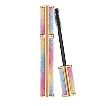Mascara Black Silk Fiber Eyelashes Thick Extension Mascara 4D Long Waterproof Eyelash Brush Makeup Tool Cosmetics for Eye 8G