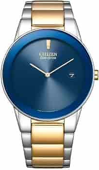 Citizen Eco-Drive Gents Watch Blue Dial - AU1064-85L : Amazon.in