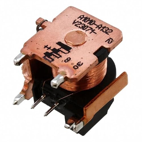 TE Connectivity/P&B Brand, V23071A1005A132-3Pack, Power Relay K-S - Open Style - Single Design - AgNi0.15 Contact Material - 1 Form A (1 NO) - PCB Terminals.