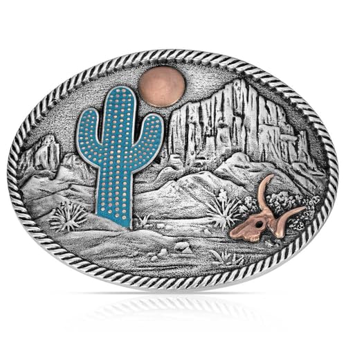 Image of Montana Silversmiths Southwest Series Attitude Western Belt Buckle