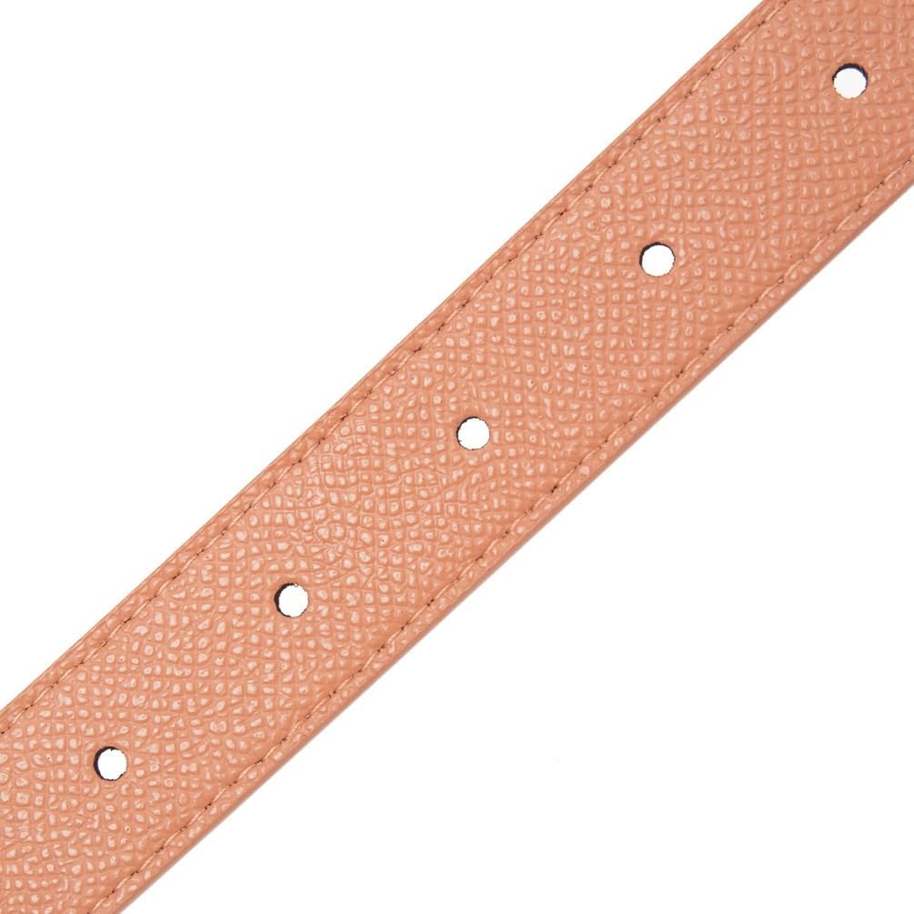 2.4CM Women's Belt Strap, Punched Palm Pattern, Body