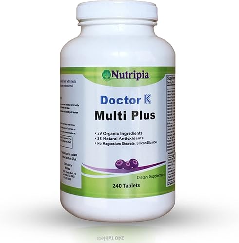 Dr. K Multi Plus multivitamínico 240 comprimidos