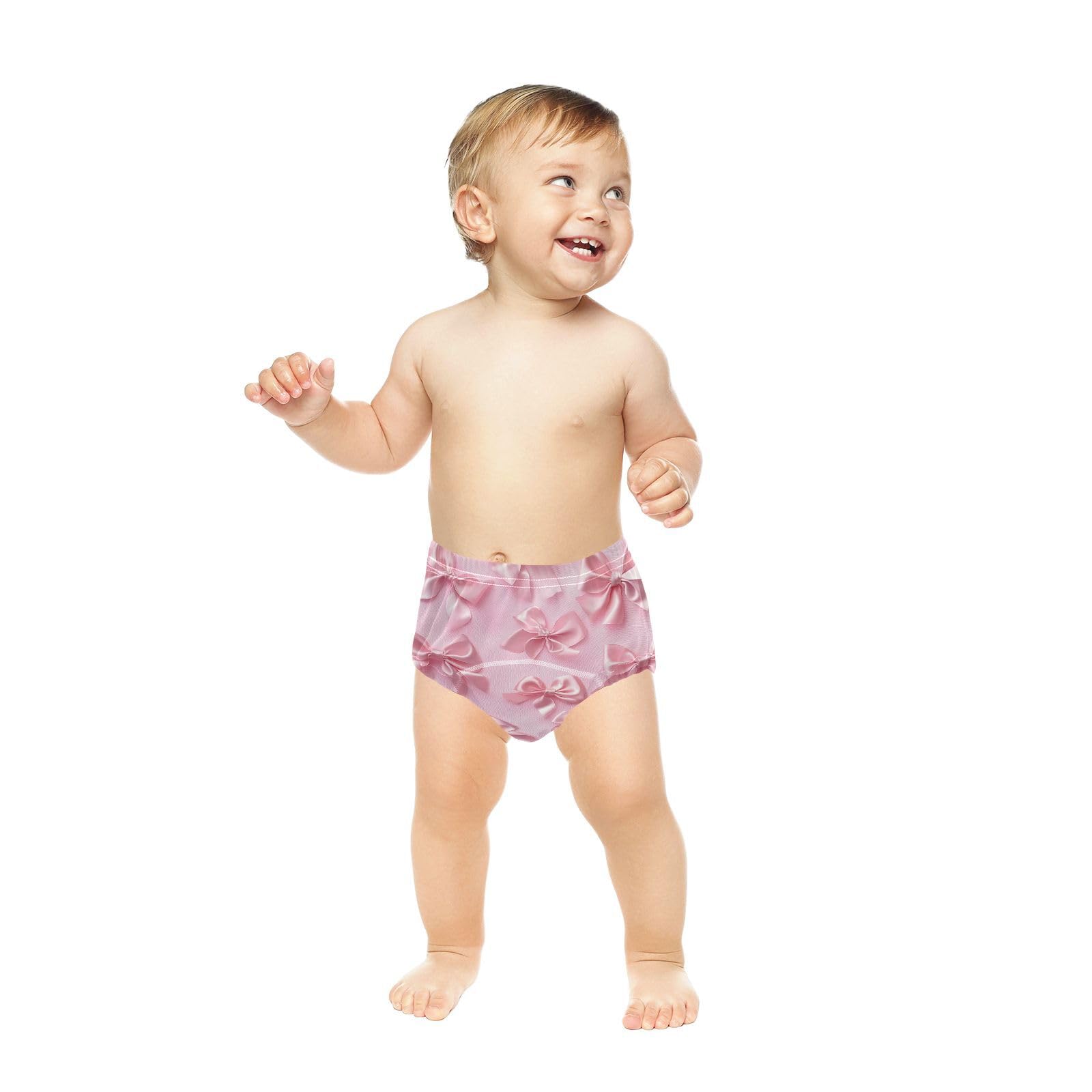 Coikll Pink Bows Toddler Training Underwear Waterproof Baby Pee Pants -5T