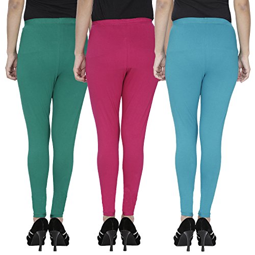 Buy Anekaant Cotton Lycra Ankle Length 