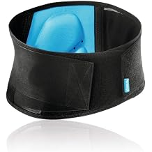 Ossur Formfit Back Support Brace for Chronic Low Back Muscular Pain and Strains | Breathable Fabric for Comfort, Adjustable Double Wrap Design Provides Compression | Small