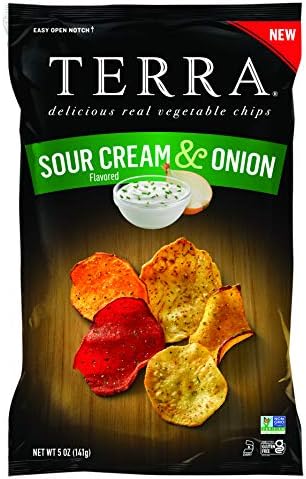 Terra Vegetable Chips, Sour Cream & Onion, 5 oz