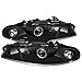 Spyder Auto 5011473 LED Halo Projector Headlights Black/Clear