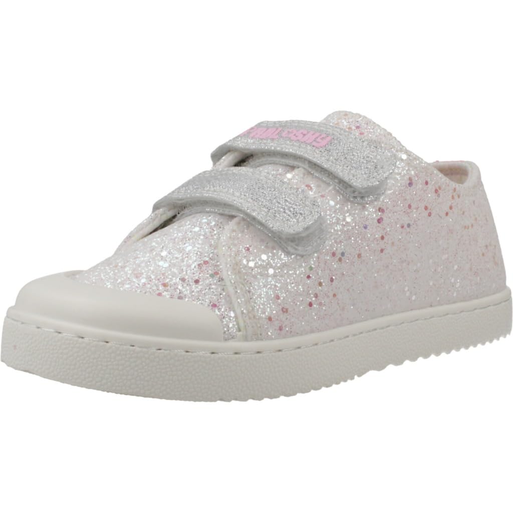 Pablosky Damen Metallic Silver Goma 984350 Sneaker, 31 Eu Large