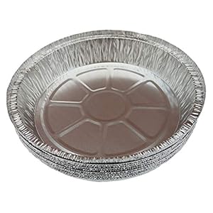 #N/A Aluminium schalen wegwerp aluminium bakje grillschalen druppelschalen om te bakken, koken – 1100 ml, 10 stuks