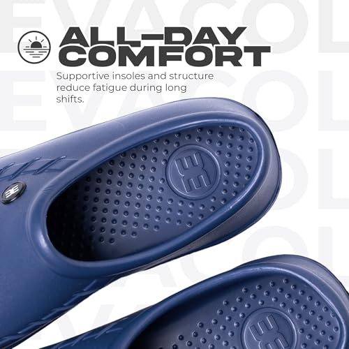 Image of Non Slip Shoes for Women - Slip On Clogs, Comfortable Work Shoes