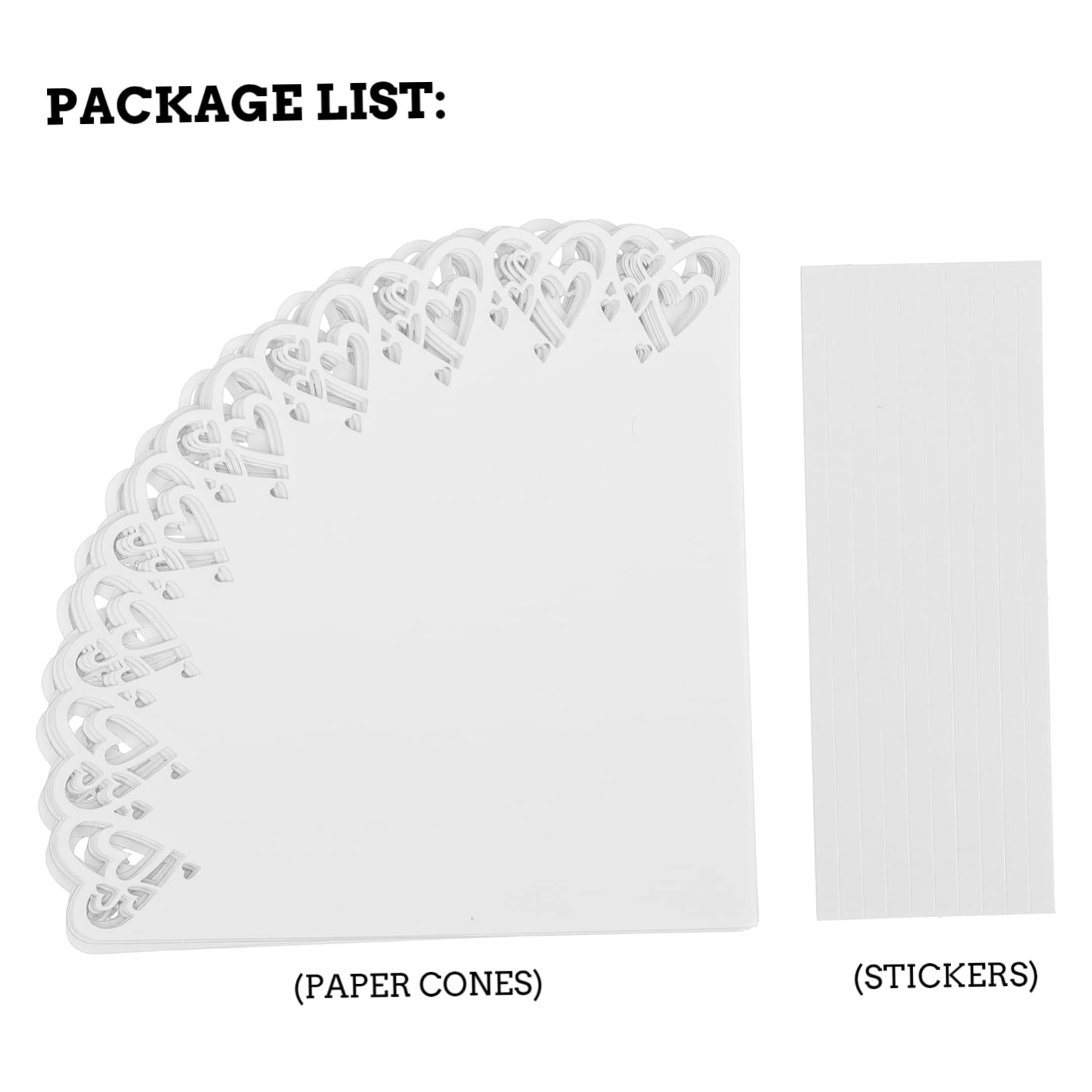 STOBOK 100stücke Hochzeitskonfetti Papierblüten Dekorative Hohlraumige Konfetti Feiern Shower Und Hochzeiten Einfach Zusammenzubauen Langlebigem Hochwertigem Papier
