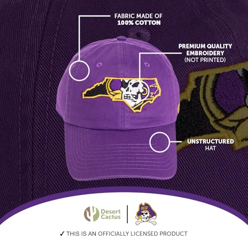 Gorra bordada ajustable color púrpura estilo C1 miniatura 4