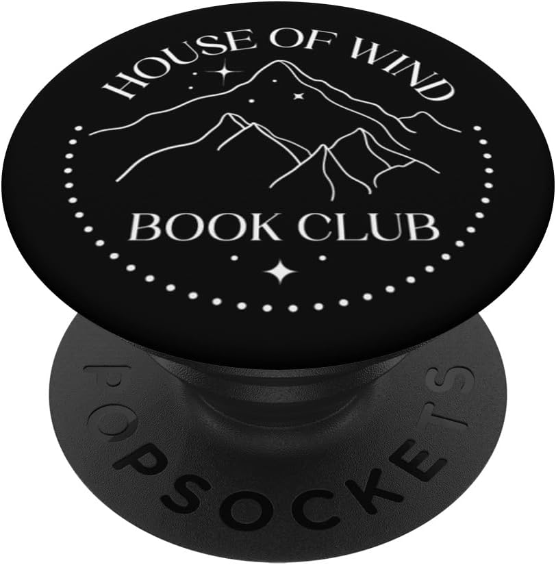 House of Wind Book Club Lovers Unique Artistic Avid Readers PopSockets PopWallet for MagSafe