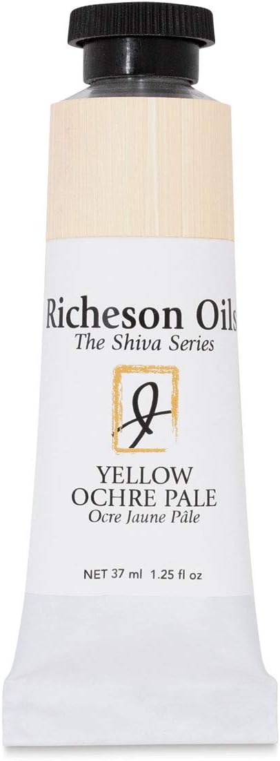 Jack Richeson Colori A Olio 37ml: Giallo Chiaro Brillante, Qualità USA Per Artisti Veri.