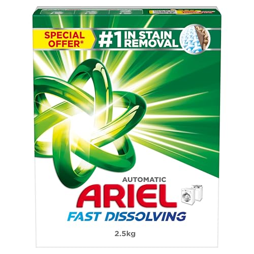 Ariel Fast Dissolving Laundry Detergent Powder 2.5 KG